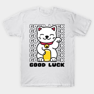 good luck cat T-Shirt